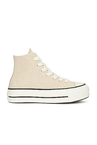Converse Ctas Lift in Egret, Black & Fresh Brew | FWRD | FWRD 