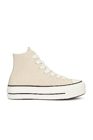 Converse Ctas Lift in Egret, Black & Fresh Brew | FWRD | FWRD 