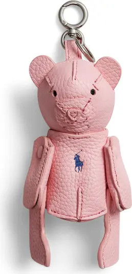 Pebble Leather Polo Bear Charm | Nordstrom