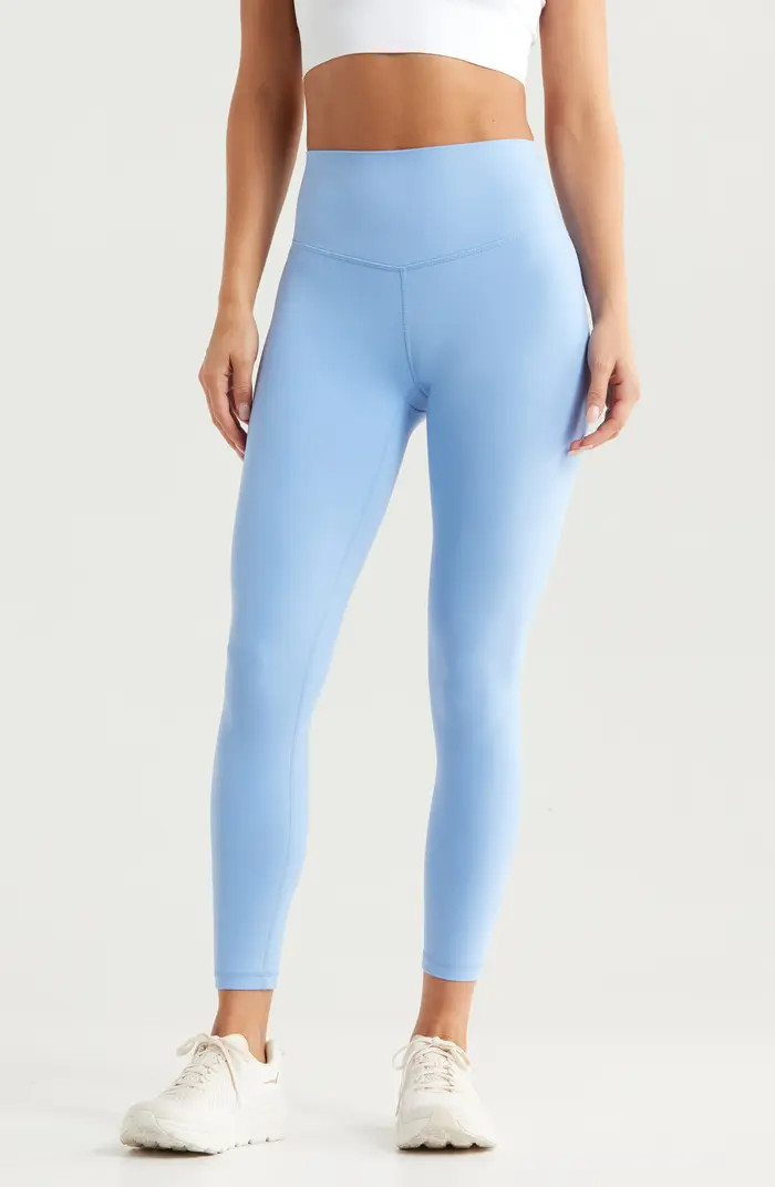 Zella Studio Luxe High Waist 7/8 Leggings | Nordstrom | Nordstrom