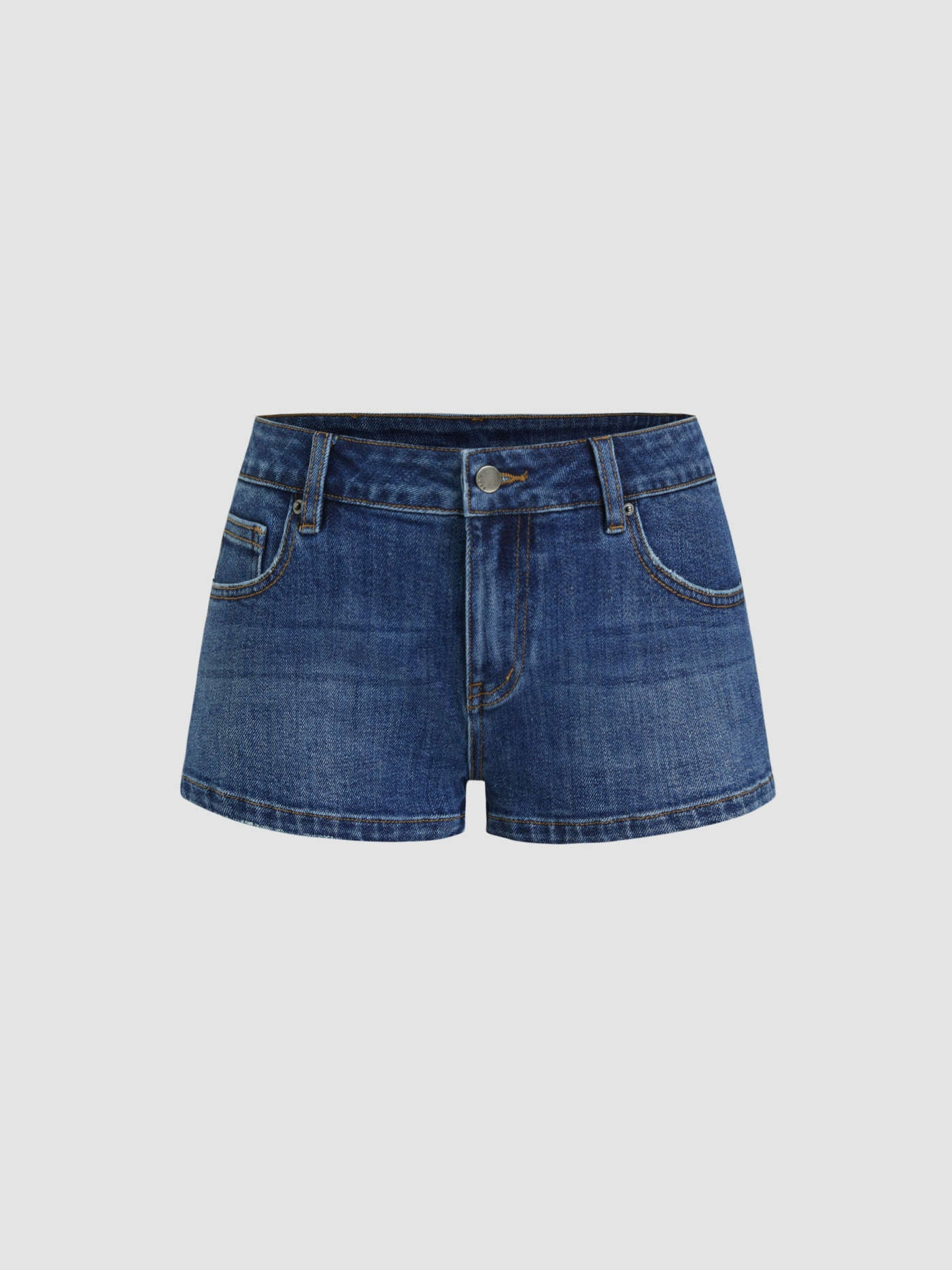 Women's Low-Waisted White Denim Shorts with Classic Design...$37.90428$50Hot | Cider