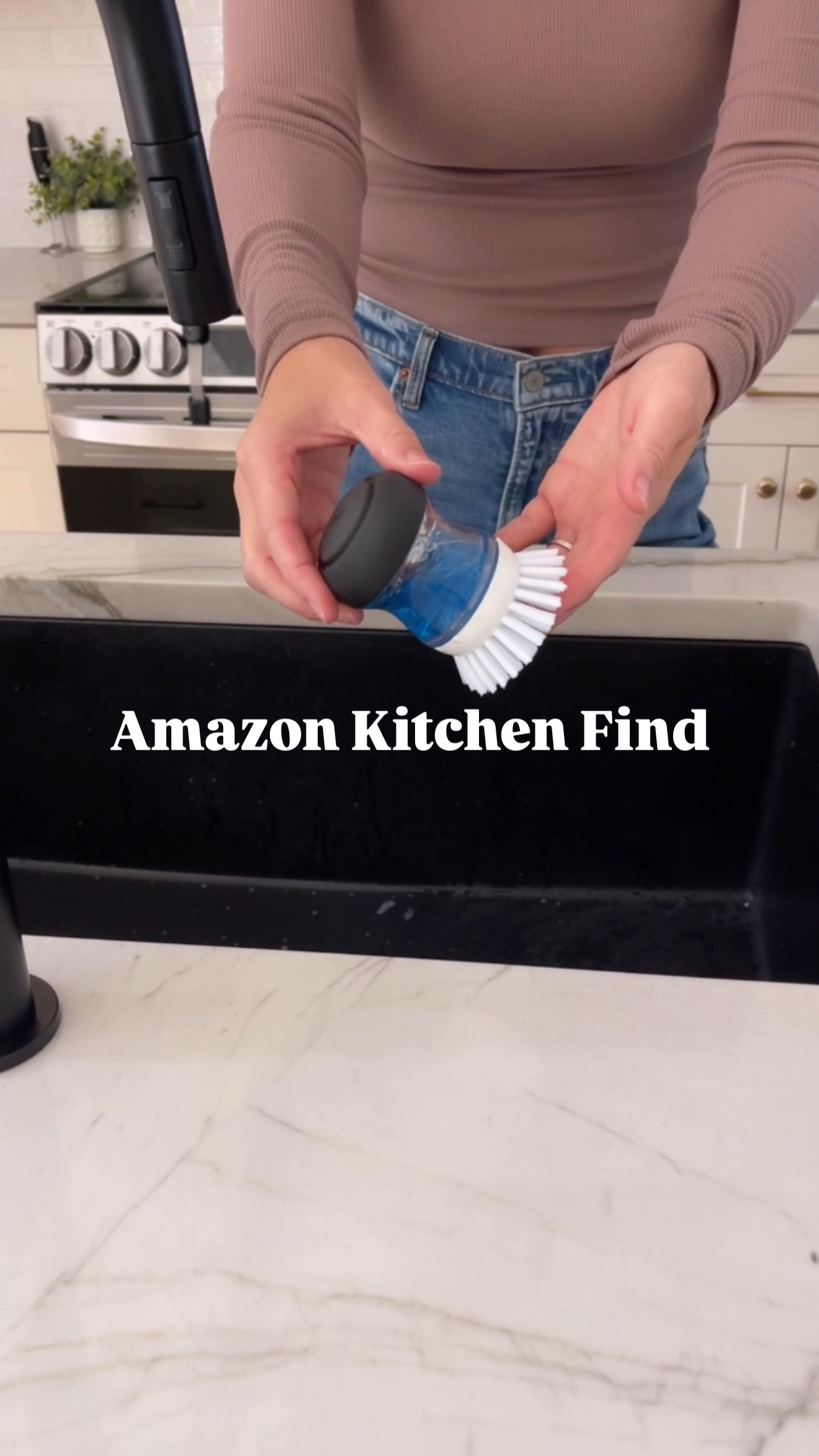 Soap dispensing brush | Amazon kitchen find 

#LTKHome #LTKWatchNow
