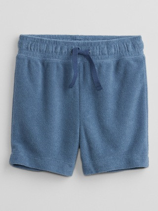babyGap Towel Terry Pull-On Shorts | Gap Factory