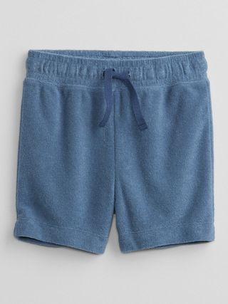 babyGap Towel Terry Pull-On Shorts | Gap Factory