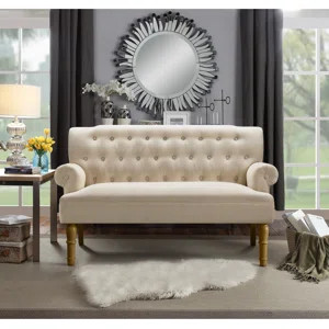 Bjorn Chesterfield Settee | Wayfair North America