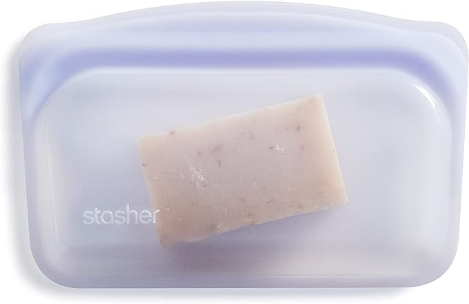 Stasher Reusable Silicone Storage Bag, Food Storage Container, Microwave and Dishwasher Safe, Lea... | Amazon (US)
