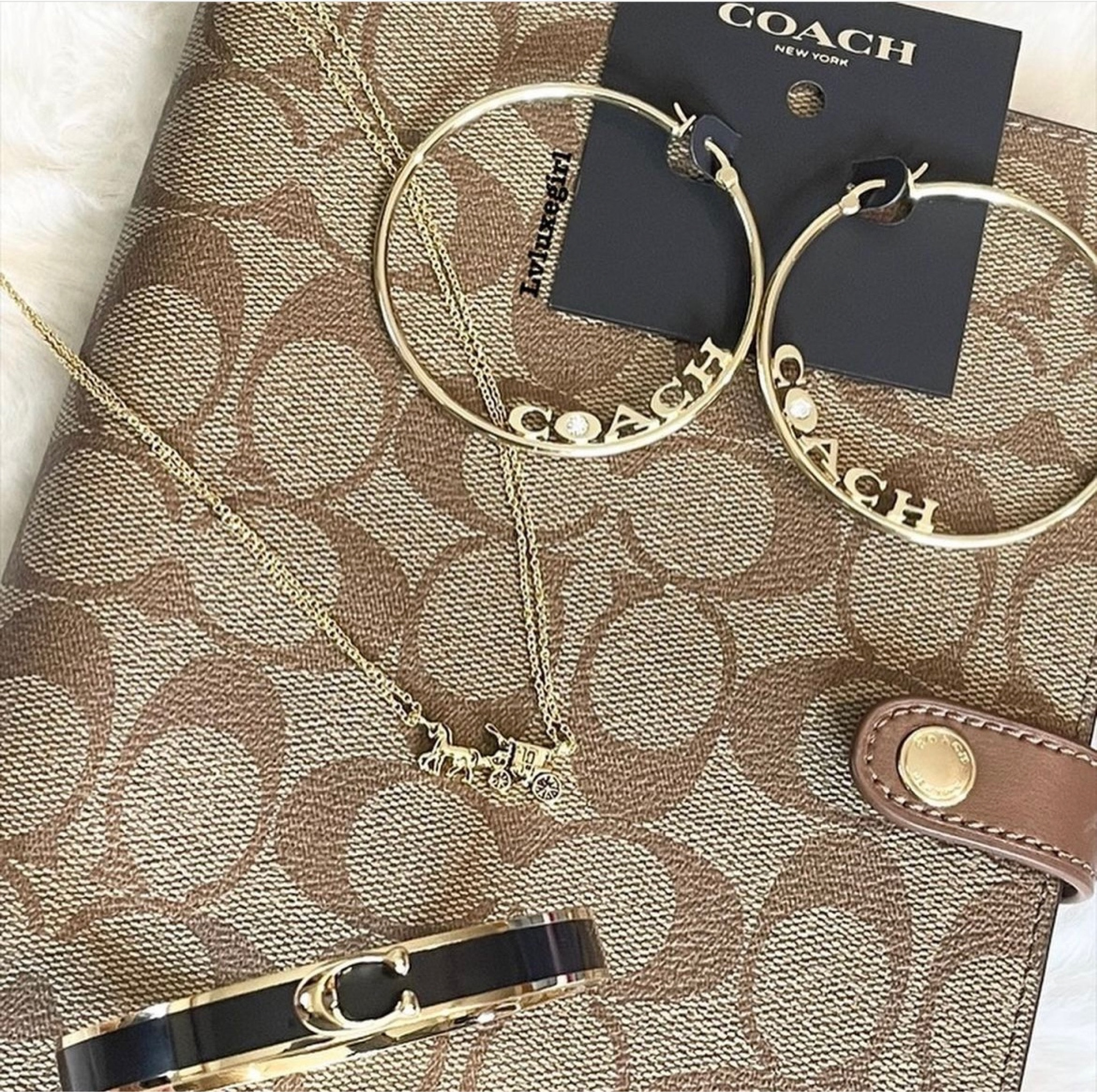 #coachjewelry
Coach Earrings 
Coach bangle
Coach necklace
Notebook


#LTKstyletip #LTKsalealert #LTKGiftGuide