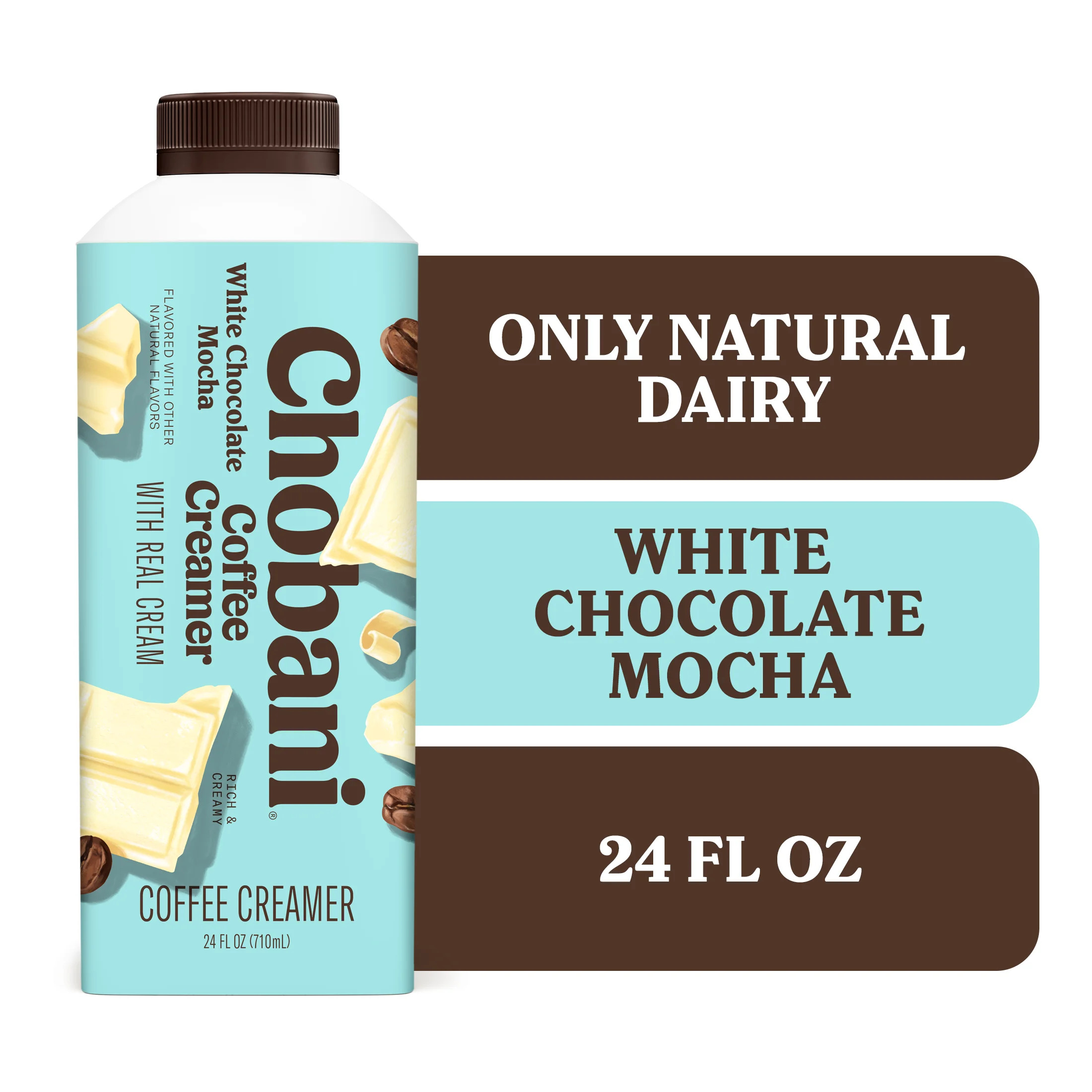 Chobani Coffee Creamer White Chocolate Mocha 24 fl oz | Walmart (US)