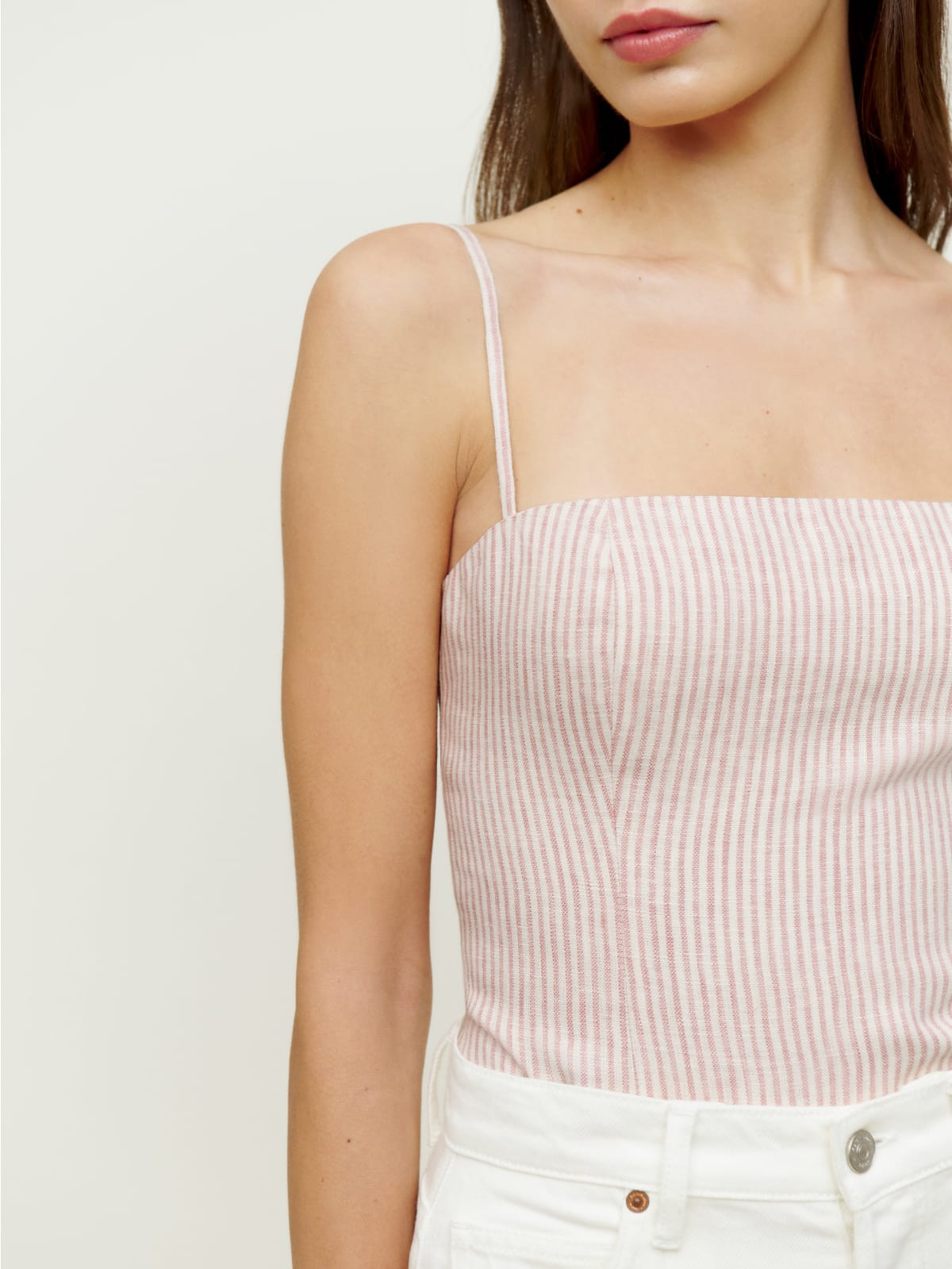 Overland Linen Top | Reformation (Global)