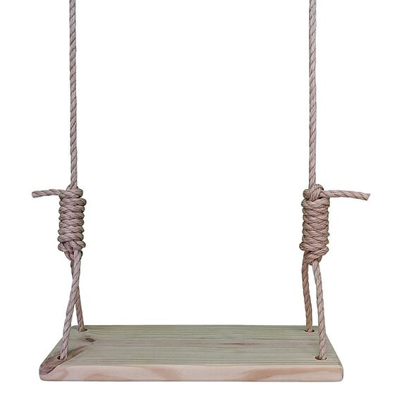 Southern Pine 22 Inch Wooden Tree Swing  for Kids & Adults | Etsy | Etsy (US)