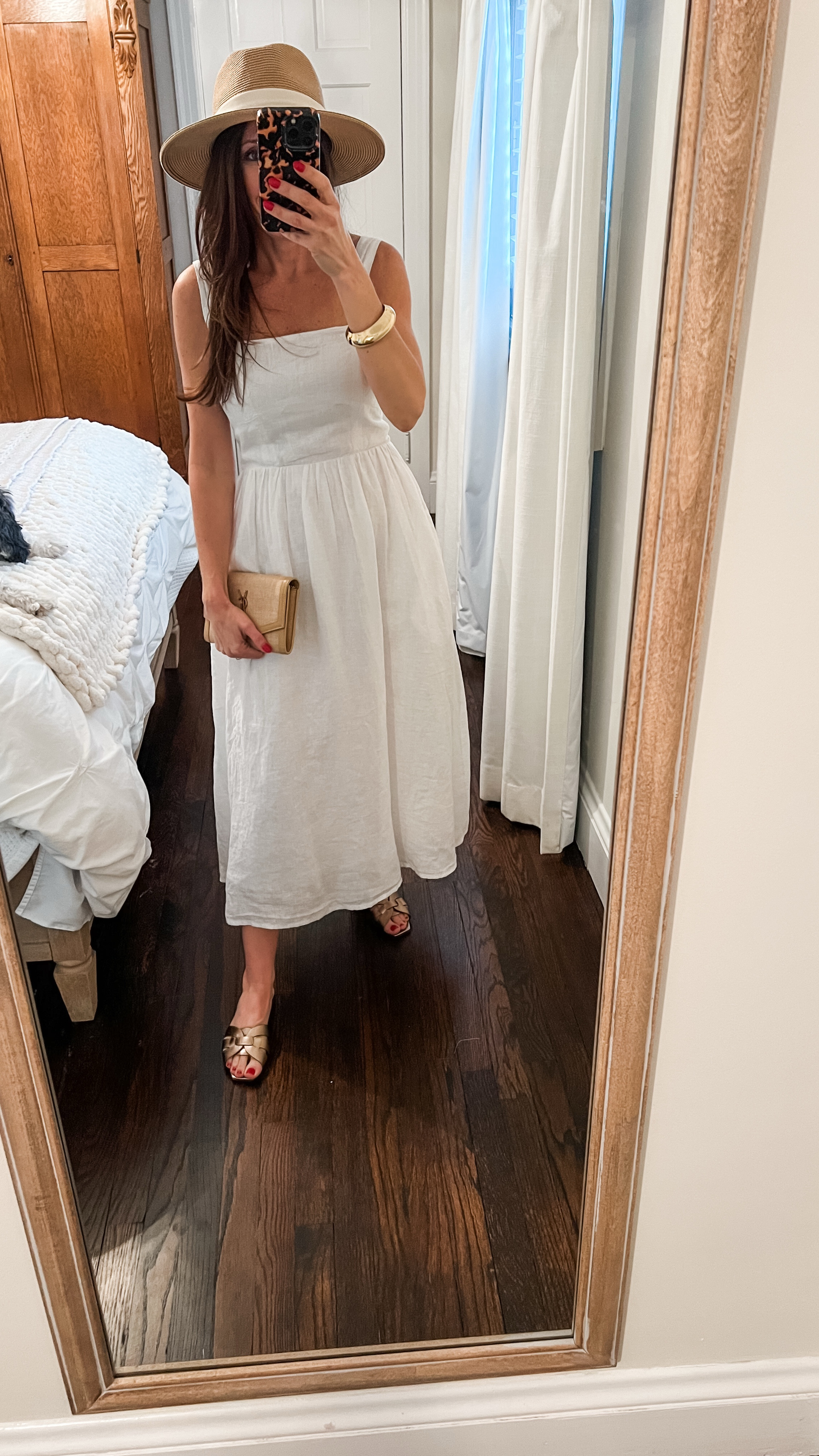 Quince European linen dress try on!  Love it in both colors!  Perfect graduation dress or outdoor gathering dress.  Pair with comfy flats for a European vacation. 

#LTKSeasonal #LTKFindsUnder100 #LTKTravel