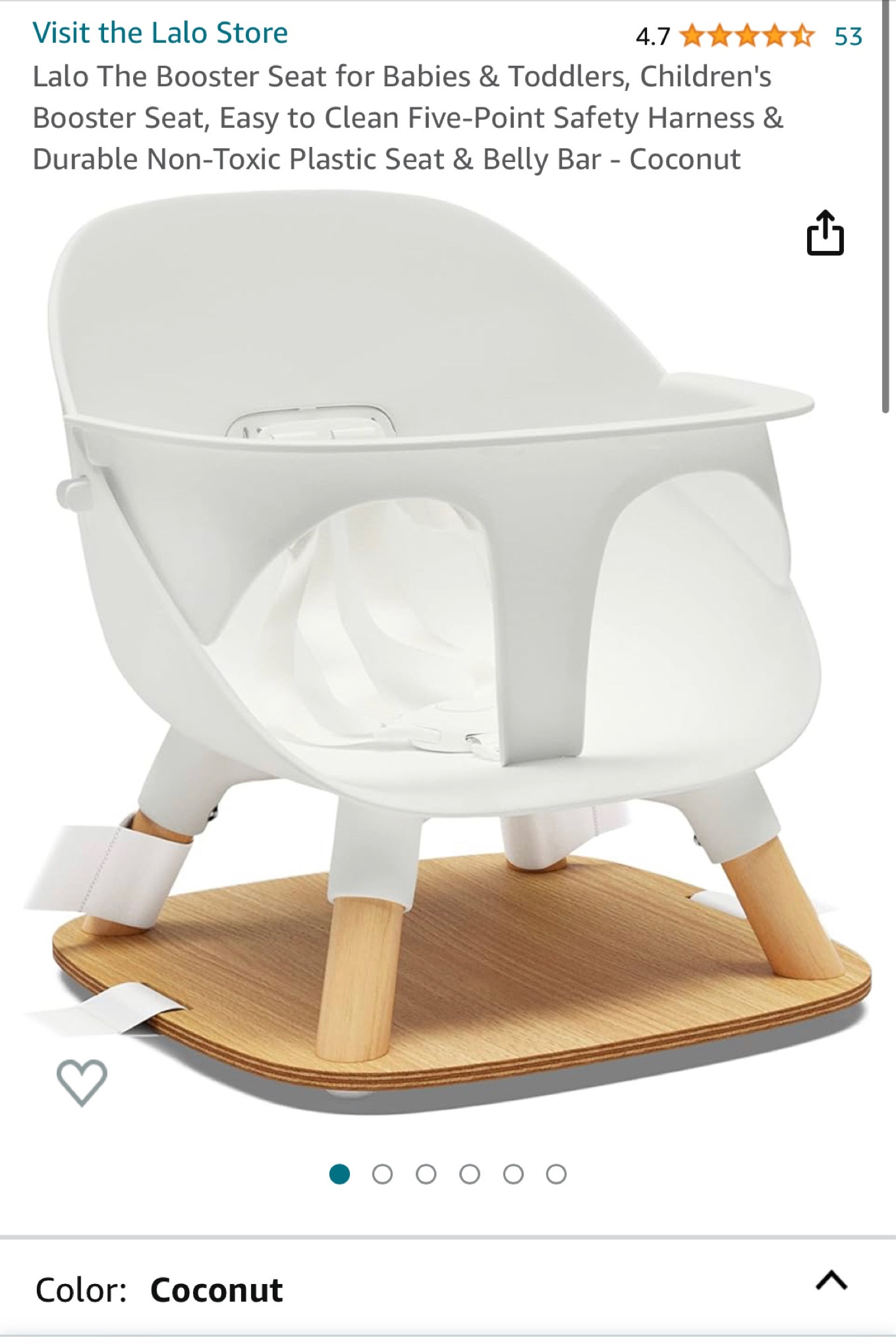 Prime deal - baby booster seat! 

#LTKfindsunder100 #LTKxPrime #LTKbaby
