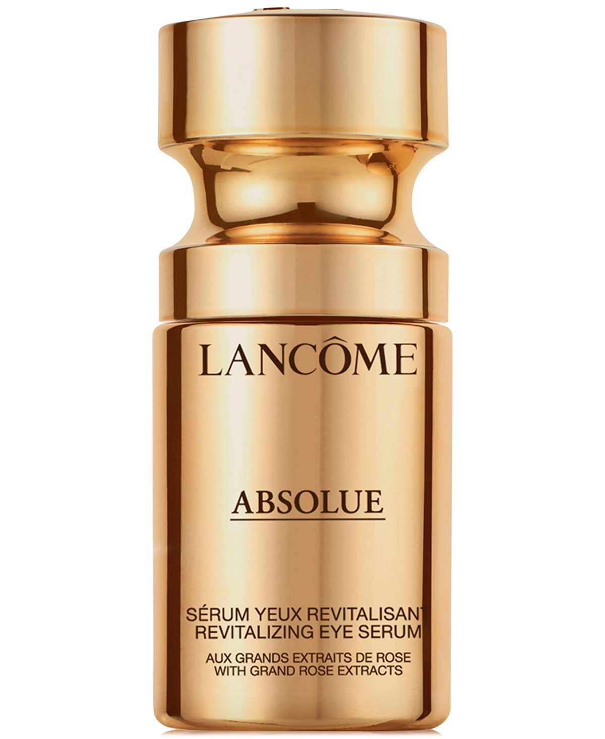 Lancome Absolue Revitalizing Eye Serum With Grand Rose Extracts, 0.5 oz. - 15Ml | Macy's