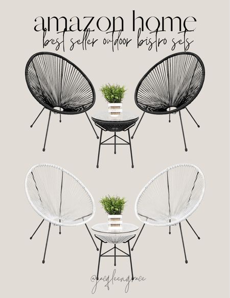 Best seller outdoor bistro sets. Budget friendly finds. Coastal California. California Casual. French Country Modern, Boho Glam, Parisian Chic, Amazon Decor, Amazon Home, Modern Home Favorites, Anthropologie Glam Chic.

#LTKFind #LTKstyletip #LTKSeasonal