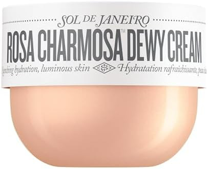 Sol de Janeiro Rosa Charmosa Dewy Body Cream with Rosewater & Crystal Peptides | Amazon (UK)
