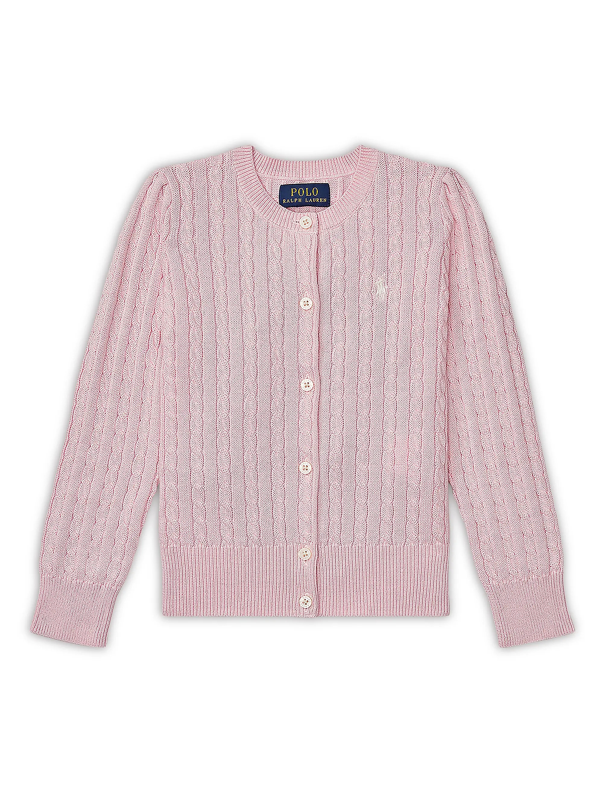 Girl's Cable-Knit Cotton Cardigan | Saks Fifth Avenue