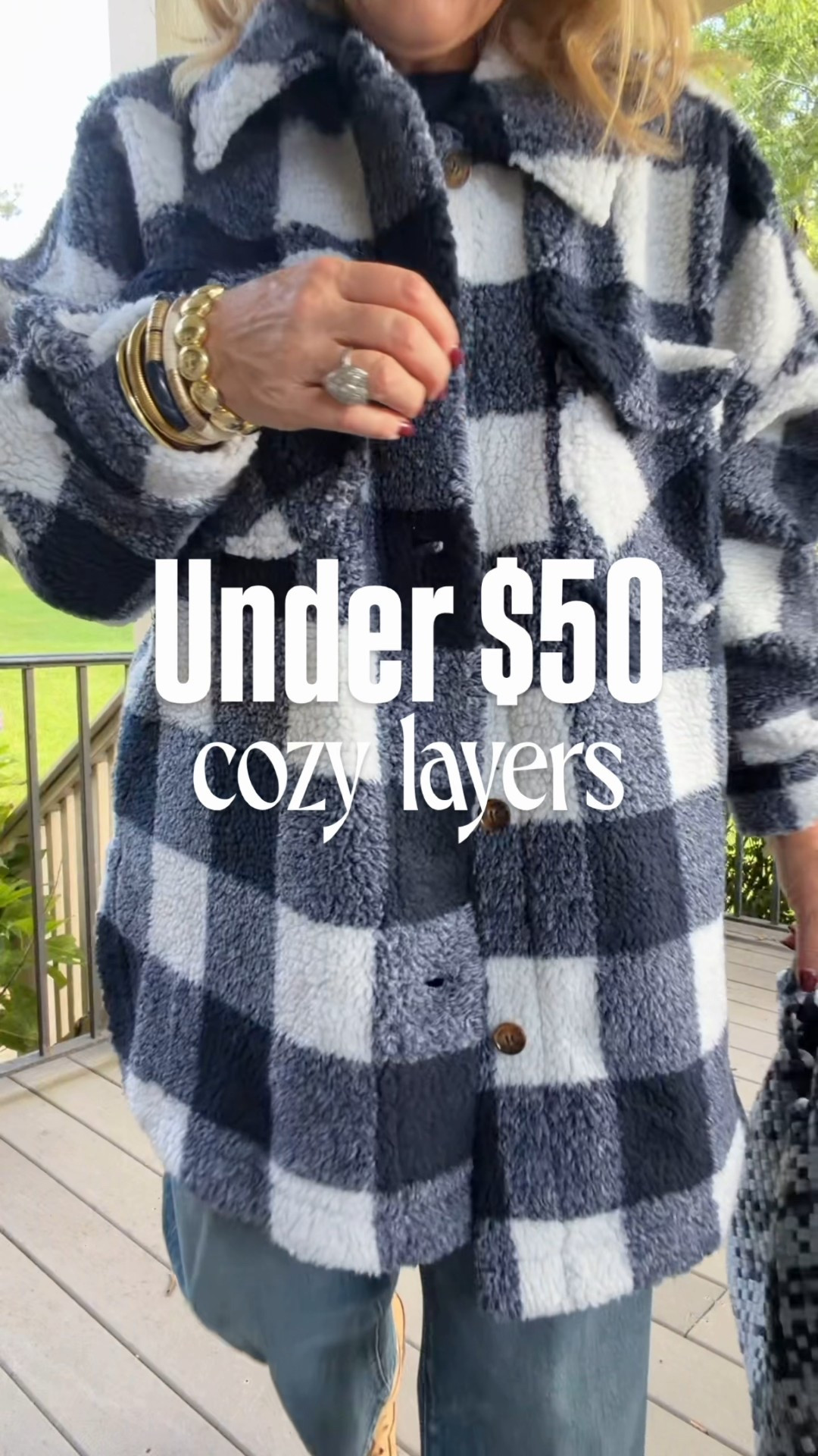 Vici cozy fall layers 35% off with code NANETTESAVE35
Wearing a medium in all 
Madewell barrel jeans size 29 petite 
Spanx leggings size med petite extra 10% off code EXTRA10
Kohls navy tshirt size medium 
Boots size up 1/2 BEAUTIFUL leather 
Green Sneakers will link similar 
Extra 20% off code NANETTE20 on my bracelets 

#LTKOver40 #LTKSaleAlert #LTKFindsUnder100