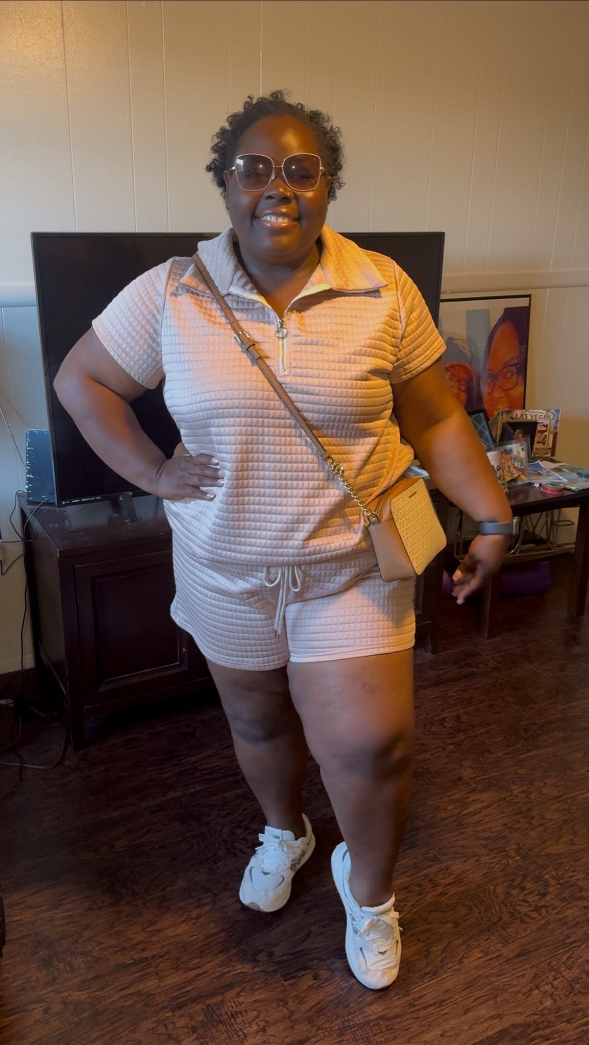 I’m wearing a 3x (sized up) in this two piece quilted set. 

#LTKSeasonal #LTKFindsUnder50 #LTKPlusSize