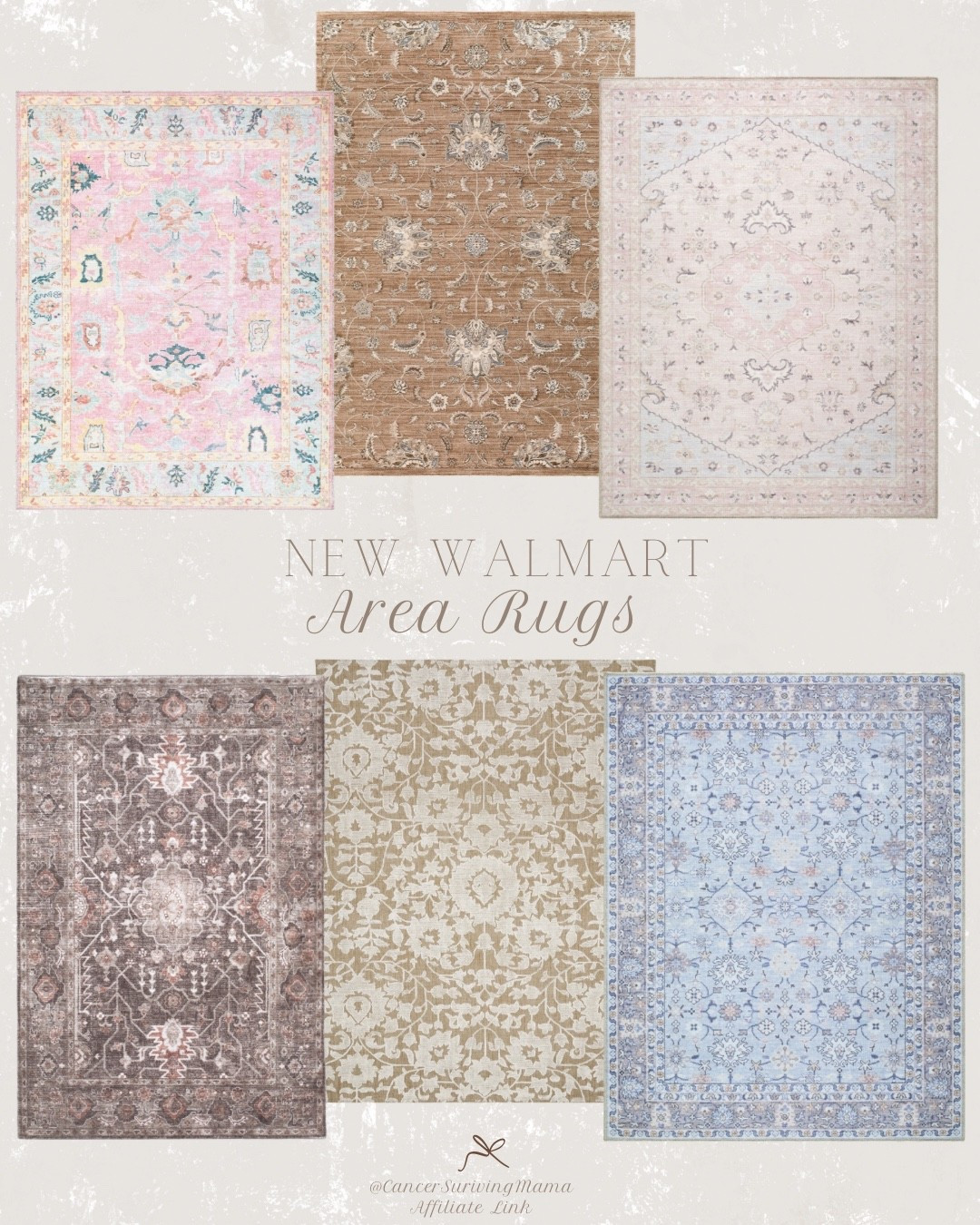 How adorable are these area rugs and accent rugs from Walmart?! The cutest colors and patterns for an easy home refresh- perfect for living rooms, bedrooms, kids rooms, offices and playroom rugs 

walmart home, walmart finds, area rugs, accent rugs, my texas house, floral rugs, patterned rugs, washable rugs, home refresh, new arrivals, home decor, home textiles

#LTKHome #LTKdayinmylife #LTKmomlife