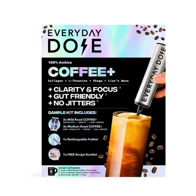 Everyday Dose Mushroom Coffee Sample Kit - 1.74oz | Target