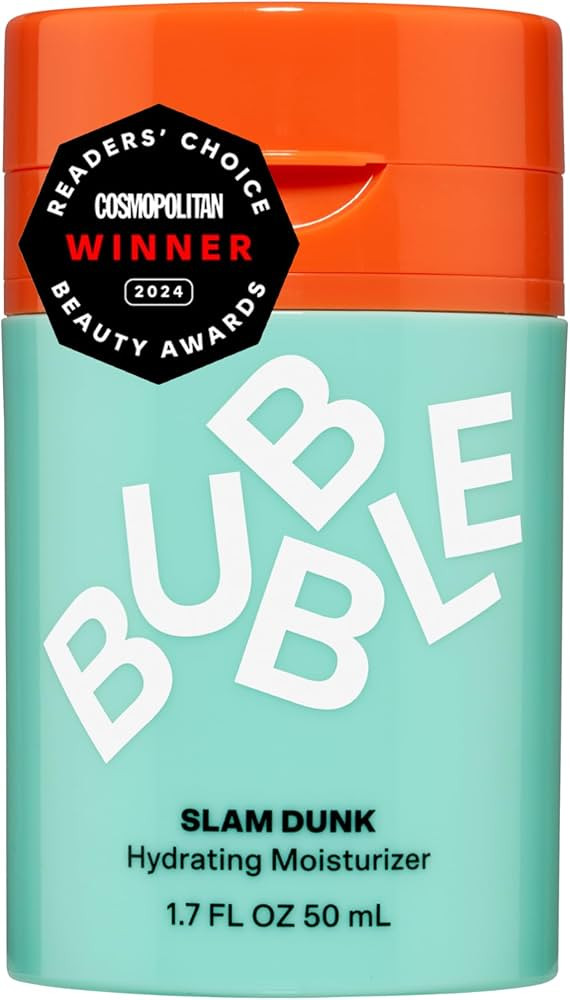 Bubble Skincare Slam Dunk Face Moisturizer - Hydrating Face Cream for Dry Skin Made with Vitamin ... | Amazon (US)