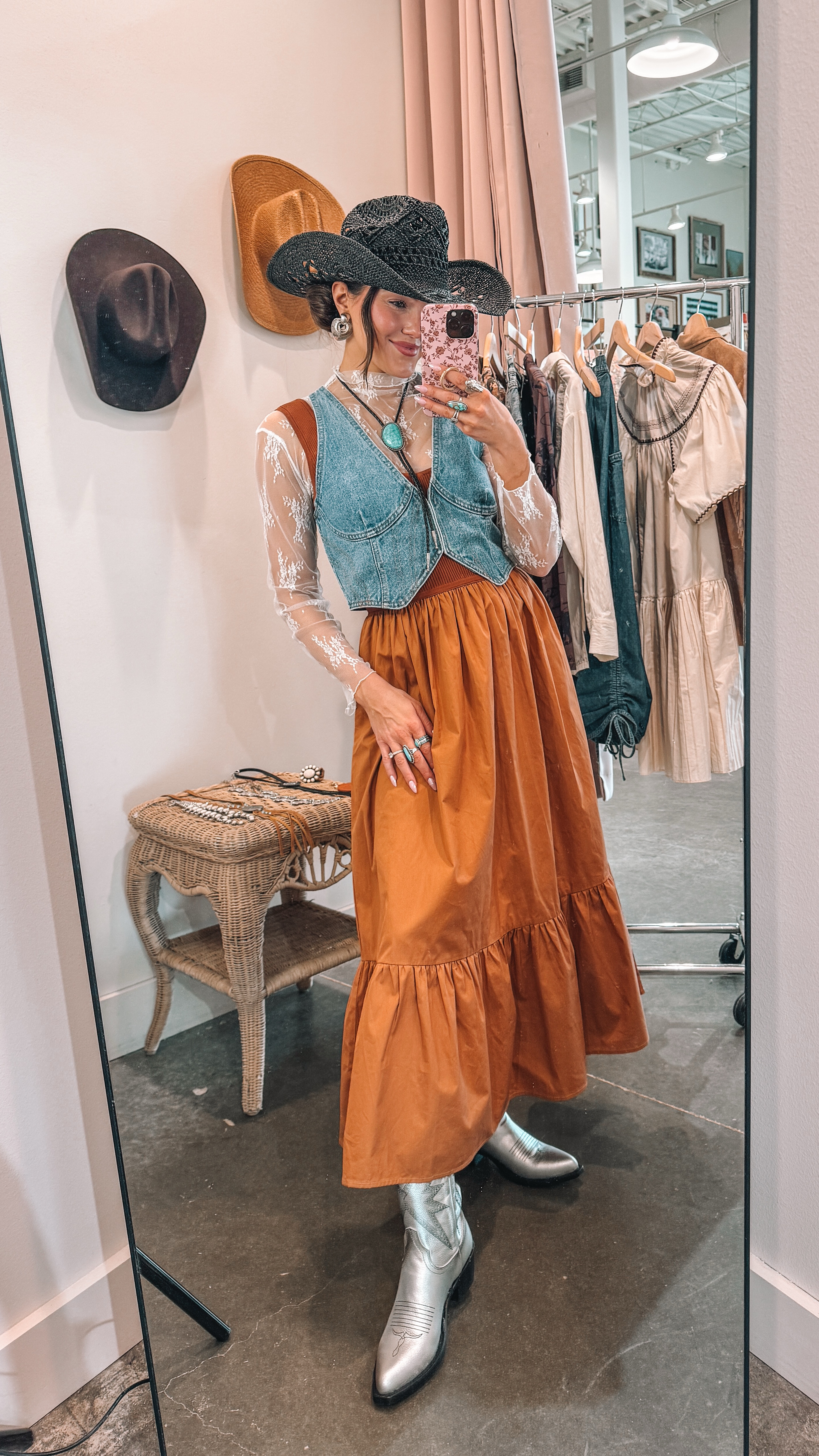 Sprint & Summer outfit idea for a girls trip/shopping day/wine tasting/Texas or Nashville trip/brunch! 

#westernfashion #brunchoutfit #countryconcertoutfit #springfashion

#LTKFestival #LTKWatchNow #LTKSeasonal