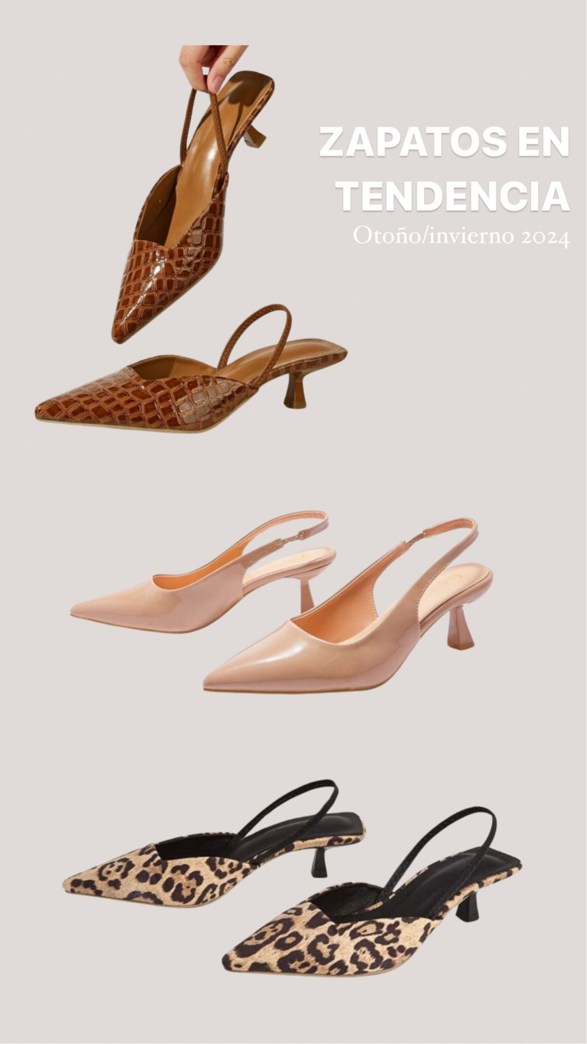 Zapatos en tendencia 2024🔥🖤