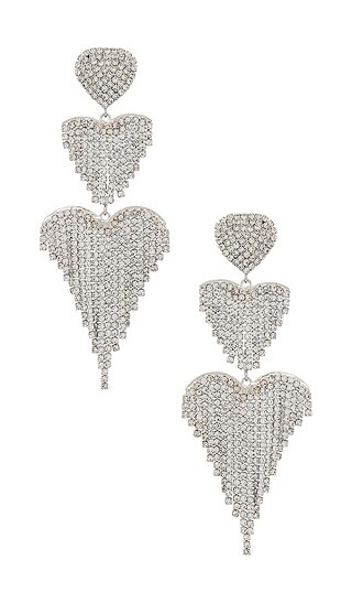 Cake Topper Earrings in Silver | Revolve Clothing (Global)