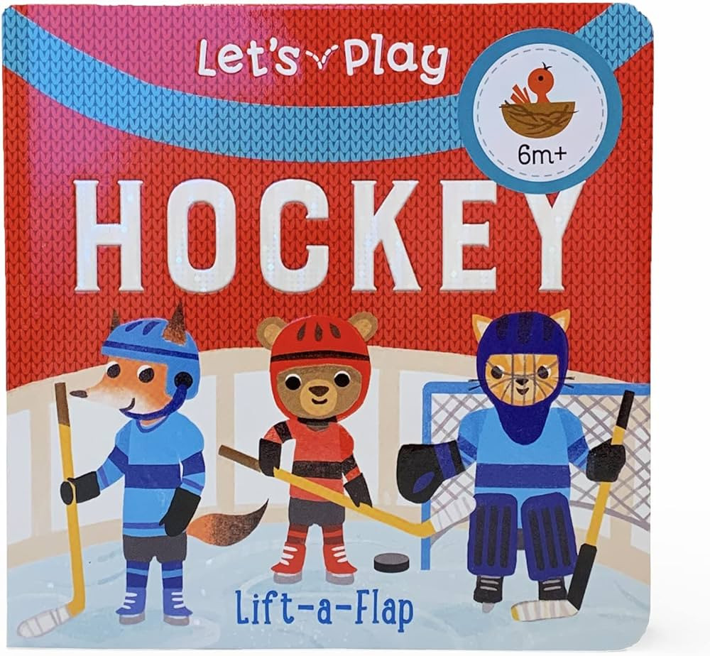 Let's Play Hockey! A Lift-a-Flap Board Book for Babies and Toddlers, Ages 1-4 | Amazon (US)