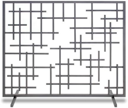 Pilgrim, Natural Iron Home and Hearth 18268 Contemporary Summer Fireplace Screen, 39”W x 31”H, 19 Lb | Amazon (US)