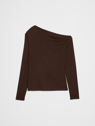 Asymmetrical Soft Top | Banana Republic Factory