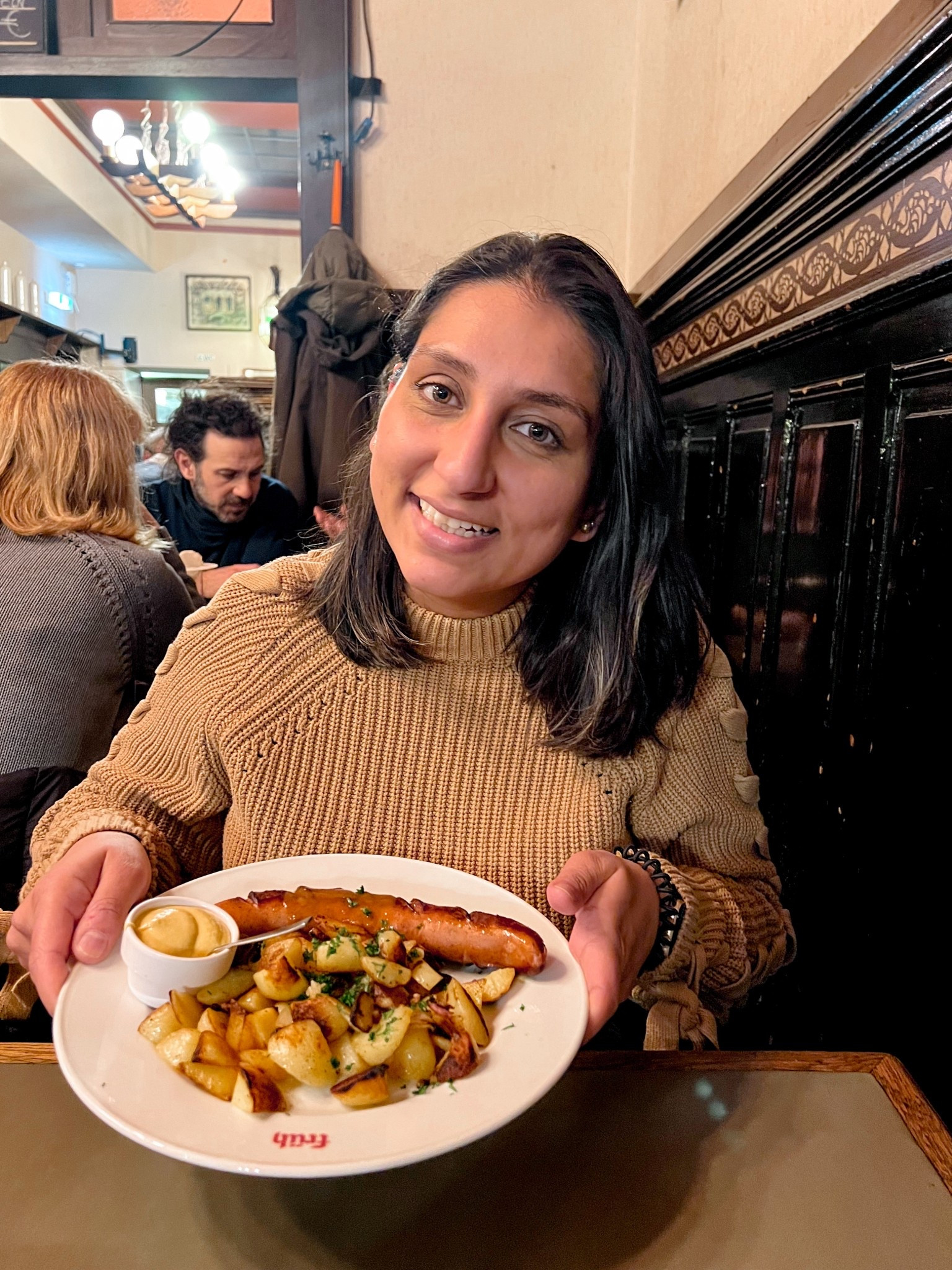 Eating traditional German food in Düsseldorf, Germany  

#LTKHoliday #LTKgrwm #LTKfoodie