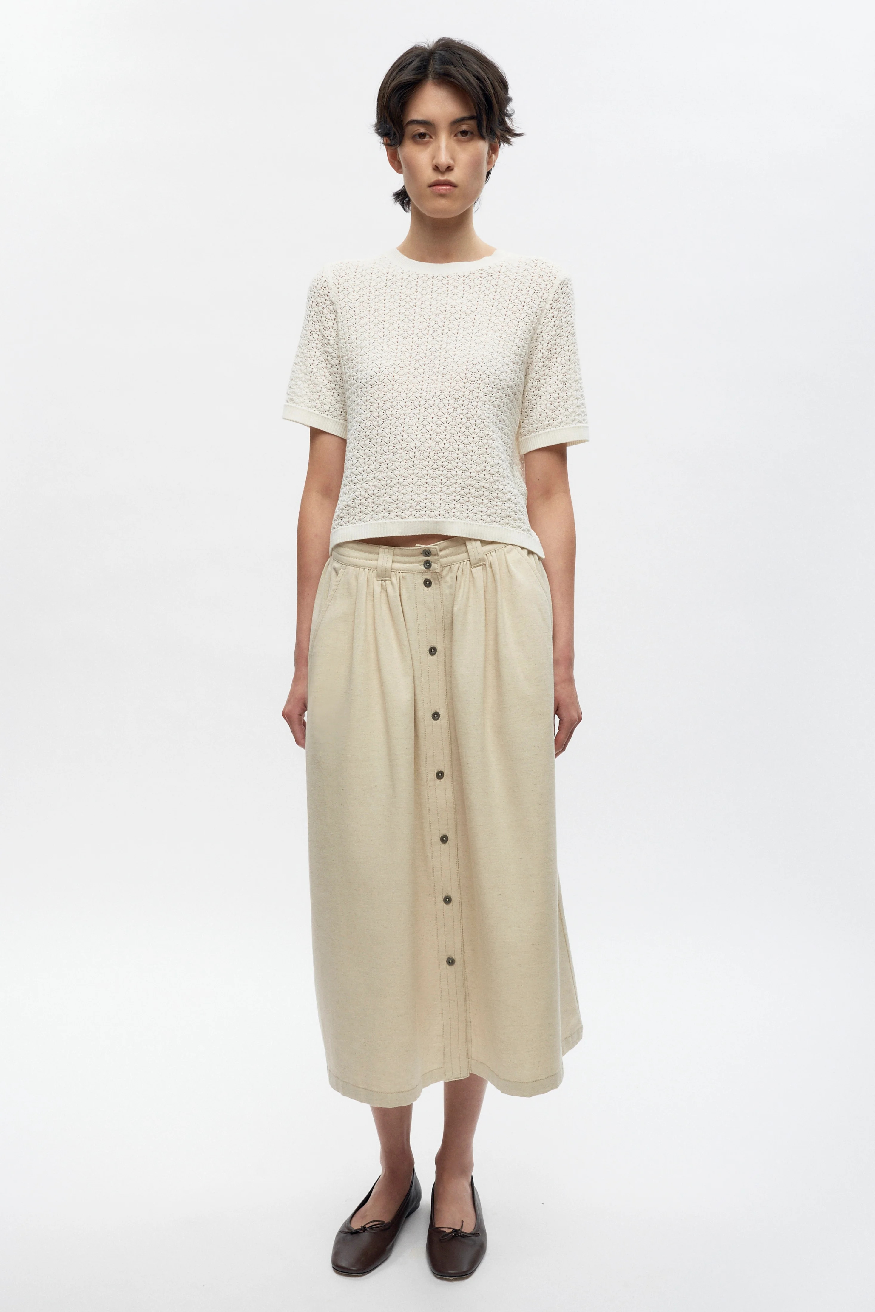 Women's Lotus Stitch Tee | Kotn