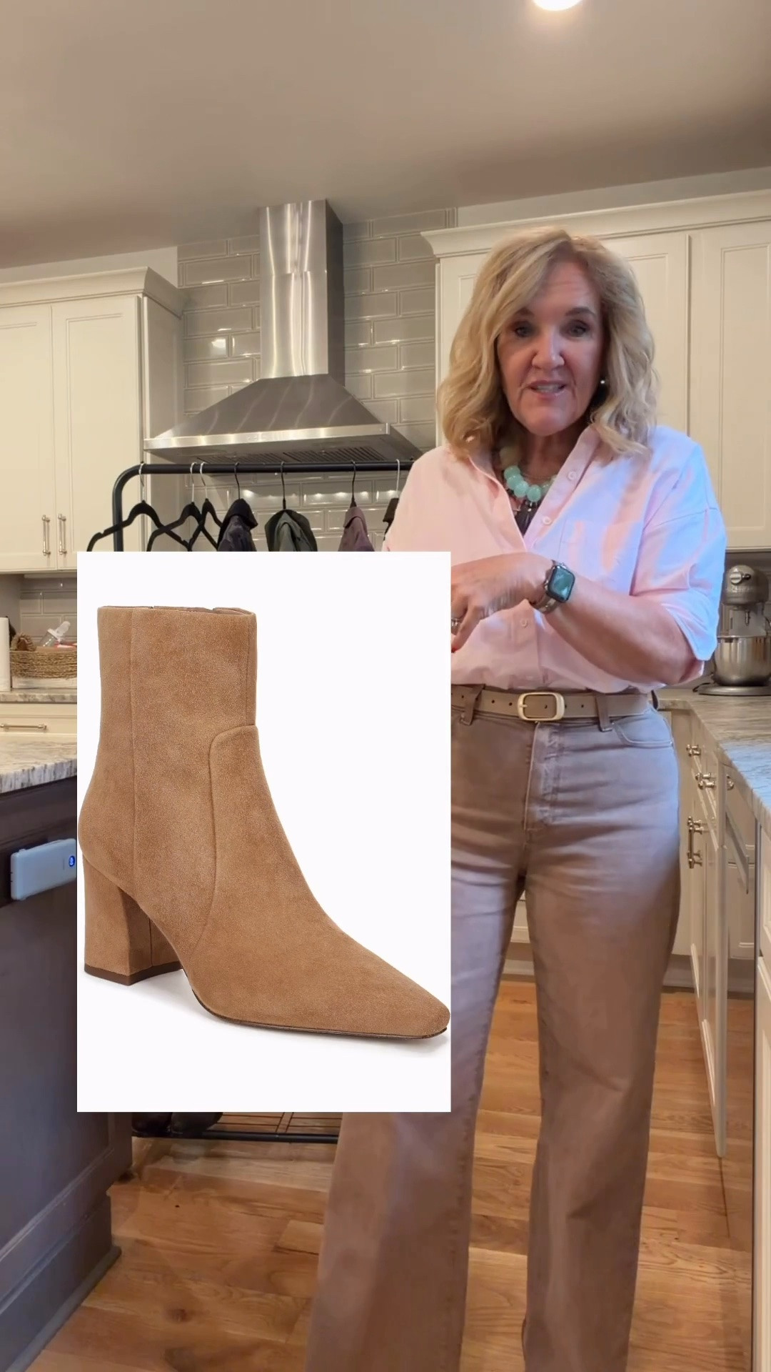 These suede booties are a fall staple you’ll reach for again and again. The sleek silhouette pairs perfectly with jeans, trousers, and dresses, making them one of the most versatile boots in your closet.

💡 LTK MADE EASY
❤️ Heart = Support my posts!
🔖 Save = Get sale & restock alerts
📋 Lists = Keep favorites organized
📲 Share = Send lists and products to a friend. Hello, Christmas List!
💬 Comment = Ask me anything about sizing or styling. :-)

#LTKootd #LTKOver40 #LTKSaleAlert