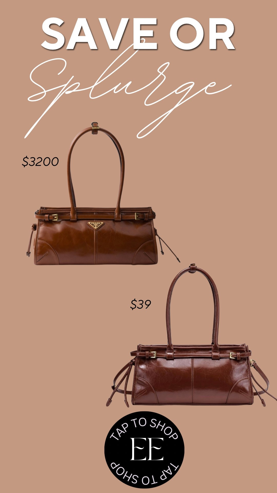 Save or Splurge? Prada Bonnie Bag!

#LTKStyleTip #LTKItBag #LTKFindsUnder50