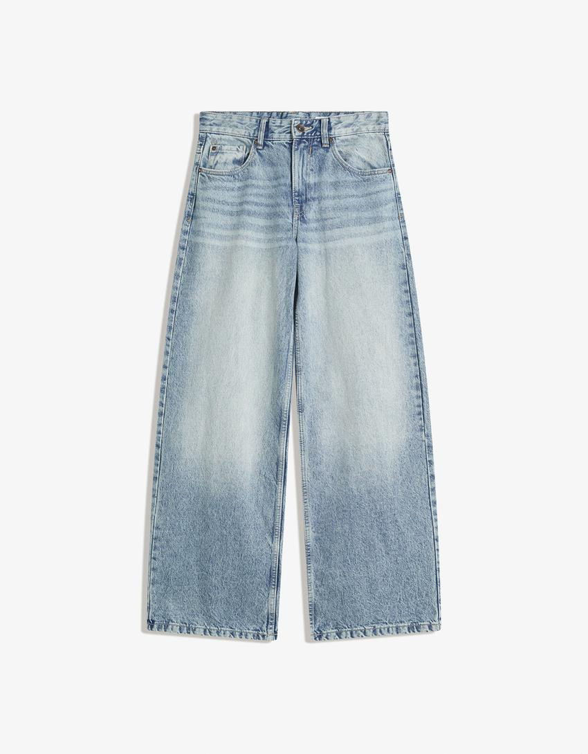 Low-rise boyfriend jeans - #bershkastyle - Women | Bershka GB