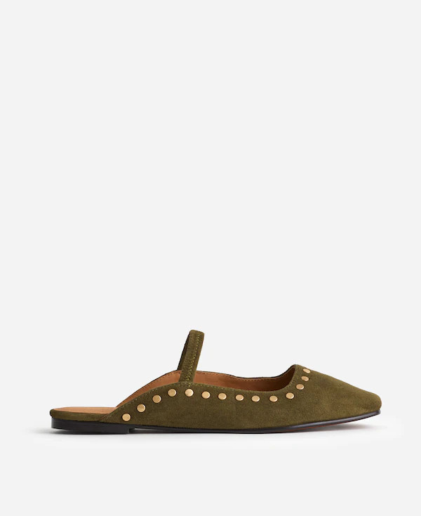 The Greta Ballet Flat Mule | Madewell