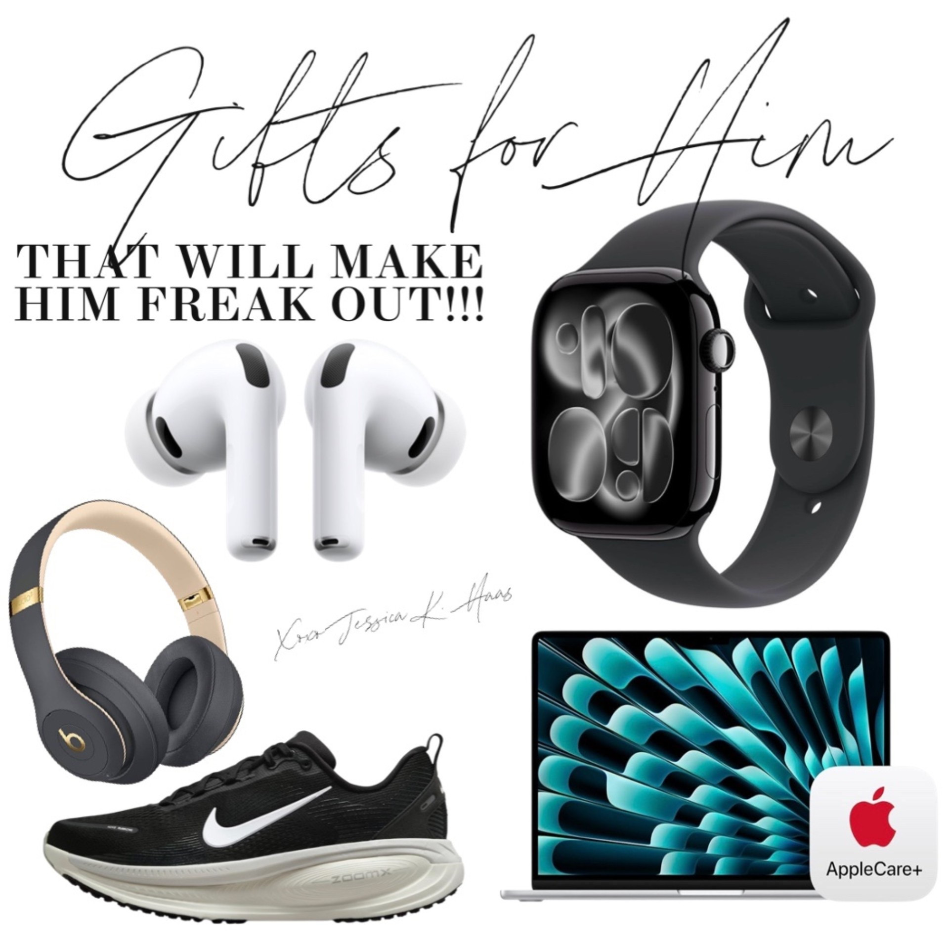 Gifts for him that he will LOVE!!!! And not the crappy kits or random stuff we think they “might” like! Wanna wow your man or the men in your life!? Think quality over quantity!!!! One solid expensive but practical gift over a million grooming kits, weird funny gifts, or another sweater- get him those good shoes or the laptop he’s needed for years!!!! When we take care of our men with the tech or the shoes or the things they really want/need- they are better capable to take care of us & that’s their goal! Trust me. Thank me later!!! Merry Christmas! Linking the best gifts for him!!! 

Gift guide
Gifts for him
Gifts for dad
Gifts for husband
Gifts for men
Gift guide for men 
Quality gifts

#LTKGiftGuide #LTKMens #LTKHoliday