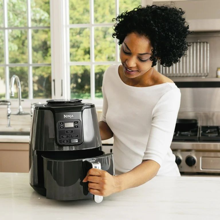 Ninja 4QT Air Fryer, Black, AF100WM | Walmart (US)