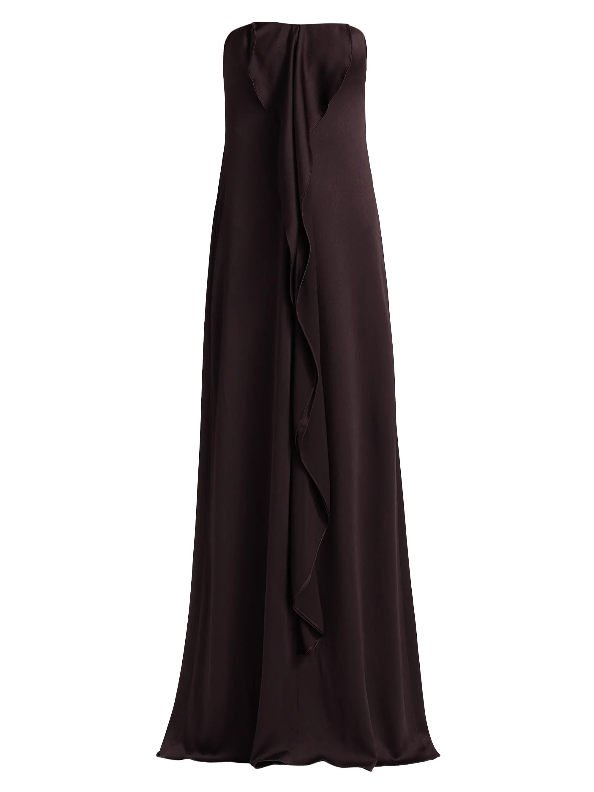 Satin Draped Strapless Gown | Saks Fifth Avenue