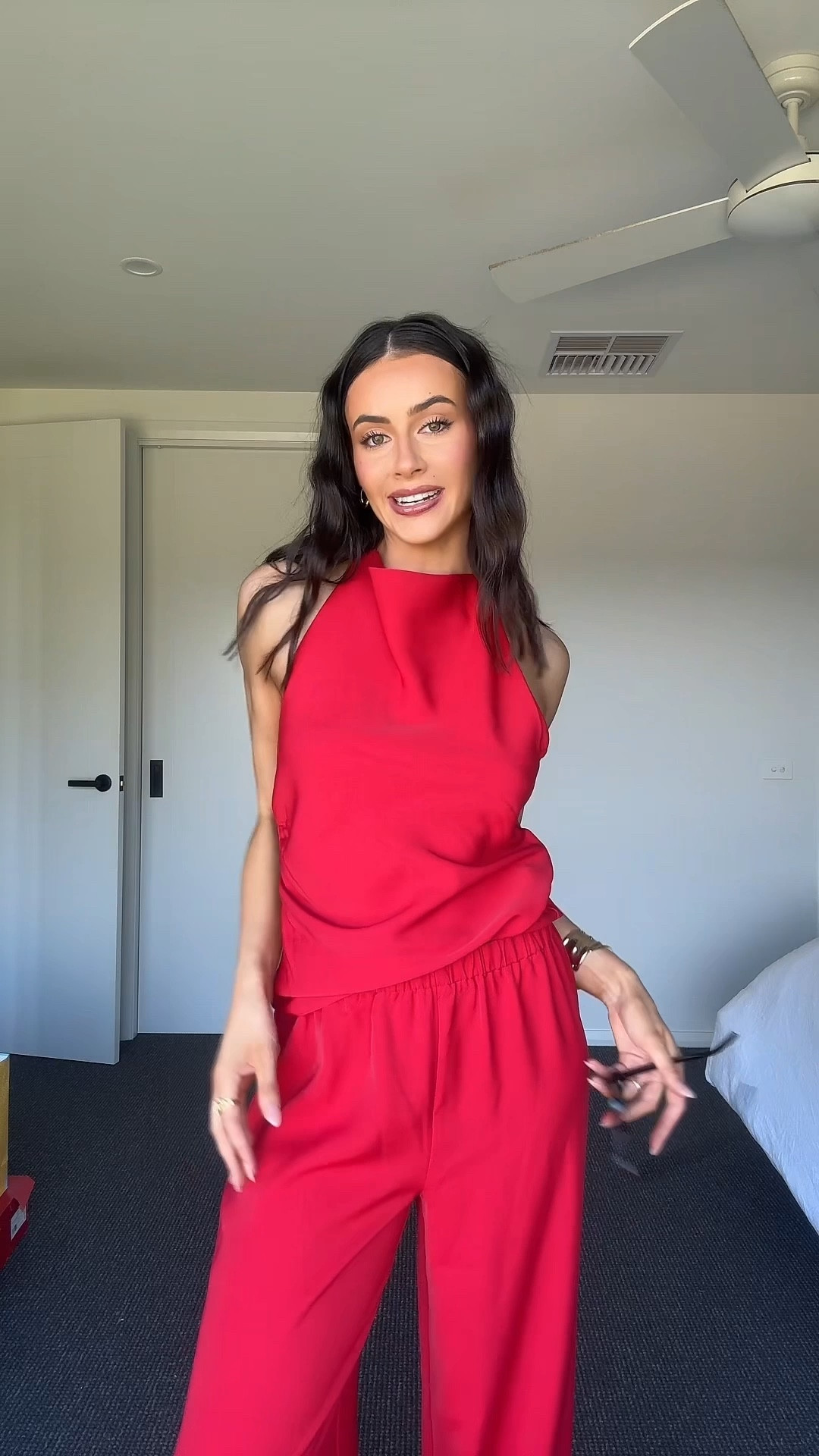 Red for the festive season backless top and matching pants  

#LTKaustralia #LTKdatenight #LTKsummer