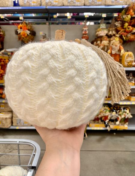 Adorable knit pumpkins available in traditional orange OR cream for the neutral lovers! Super cozy & cute for fall! Under $20!


•  Fall Pumpkin decor • Sweater Pumpkin • Walmart Finds • Affordable Fall Finds • Orange Pumpkin • Neutral Pumpkin

#LTKSeasonal #LTKhome