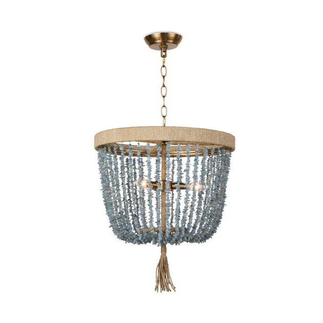 Lahaina Beaded Chandelier | Cailini Coastal