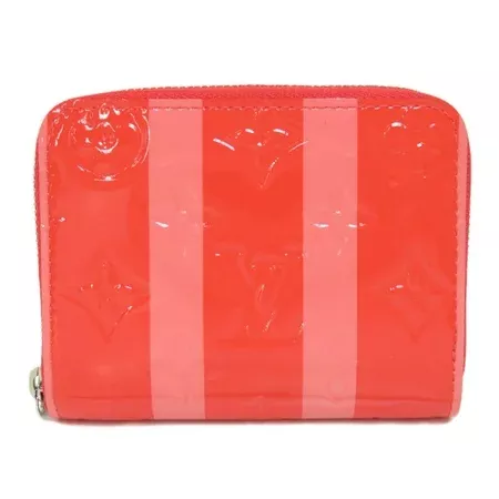 Louis Vuitton - Poppy rayures Monogram Vernis Zippy