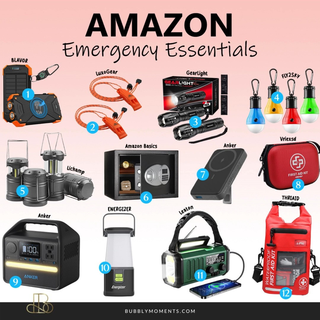 Be ready for the unexpected with these Emergency Essentials from Amazon. These simple items are great to keep at home, in your car, or in your bag. They can help you stay safe and prepared during power outages, travel delays, or small emergencies.
Having a few emergency essentials ready can make life easier when something unexpected happens. These helpful finds are practical, easy to store, and good to have just in case.
If you’re building an emergency kit or adding useful items to your home, these are great essentials to keep nearby. Tap the product images to check them out and save this post so you can find them later in my LTK shop.
#LTKFinds #LTKAmazon #LTKHome #LTKDailyFinds #LTKMustHave #LTKHomeEssentials #LTKCreator #LTKTrending #EmergencyEssentials #EmergencyKit #HomeSafety #SafetyFirst #FamilyPreparedness #EverydayEssentials #AmazonFinds #AmazonFavorites #HomeMustHaves #BePrepared 

 