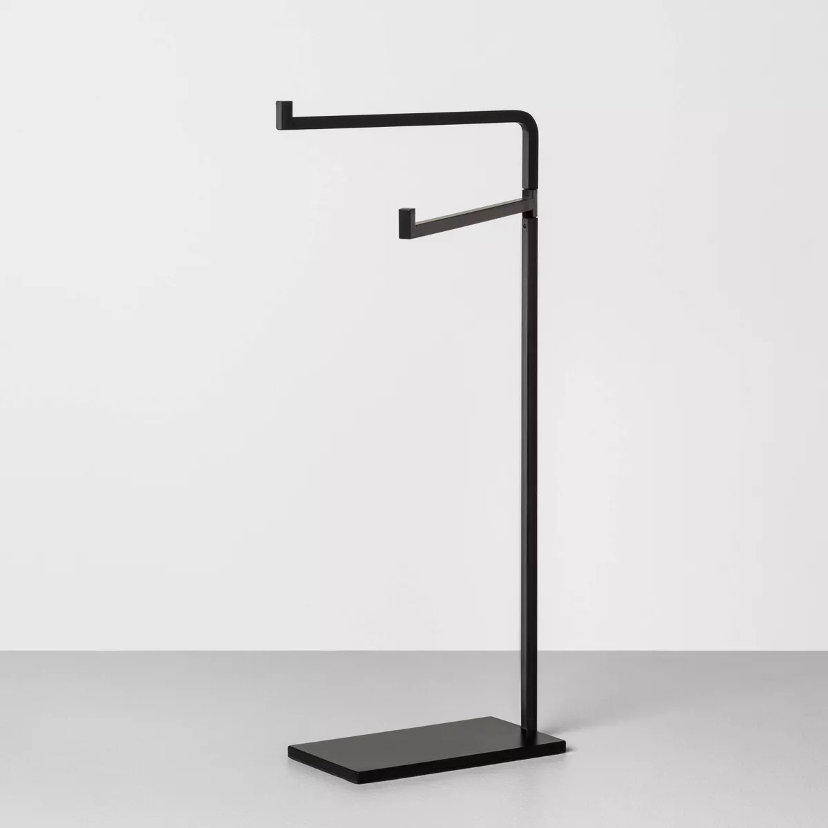 Metal Hand Towel Stand Matte Black - Hearth & Hand™ with Magnolia | Target