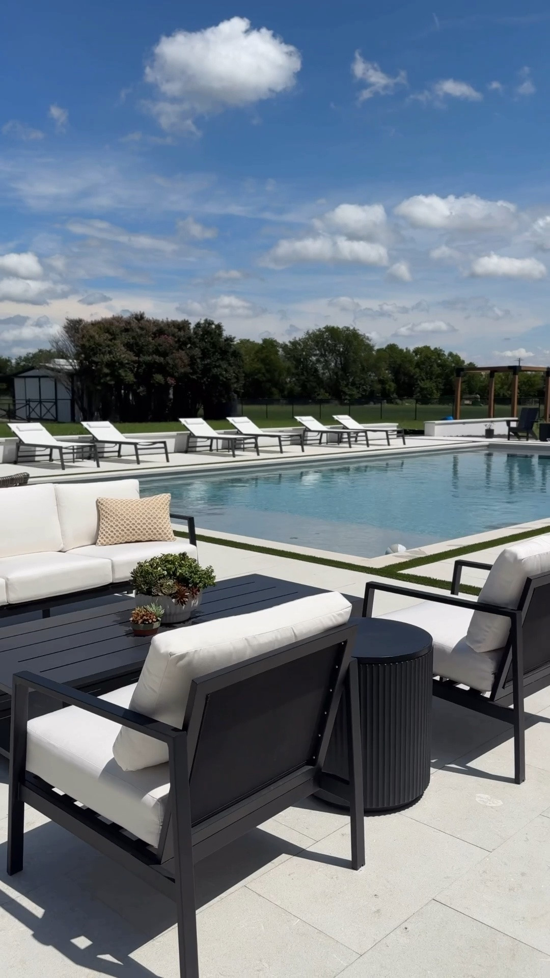#Ad Creating a poolside space that feels like a little getaway has been one of my favorite projects this summer. From comfortable seating to the finishing touches that make it feel inviting, I found everything I needed at @Wayfair 
I've linked all of my favorite outdoor finds in this post, including the pieces that helped bring our backyard together. Whether you're updating a large pool area or a small patio, there are so many great options for creating a space you'll actually want to spend time in all season long.
#wishyouwerehere #outdoor #Wayfair #WayfairPartner

#LTKHome #LTKSaleAlert #LTKSeasonal