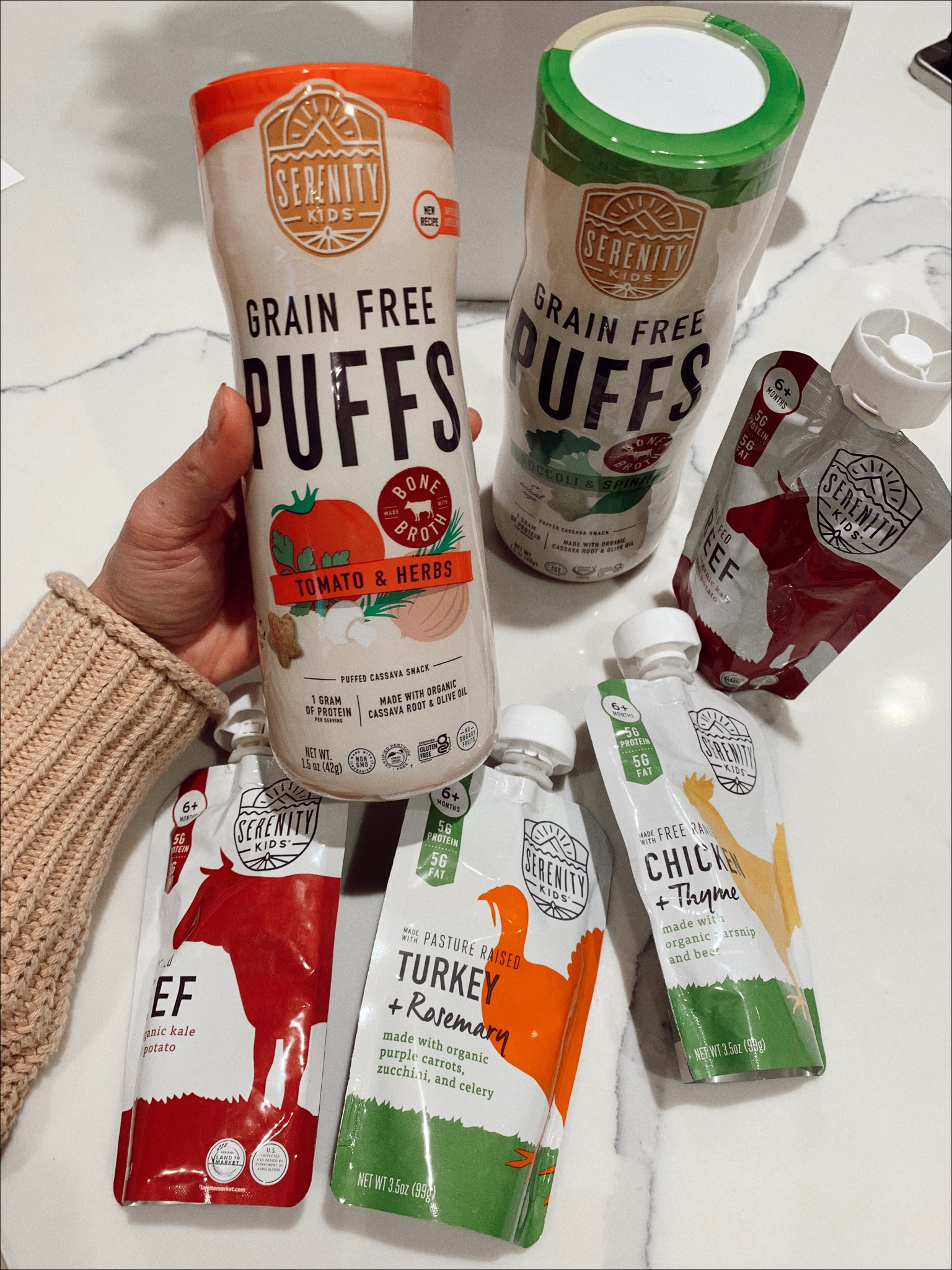 The best baby food and puffs! @myserenitykids

#LTKbaby