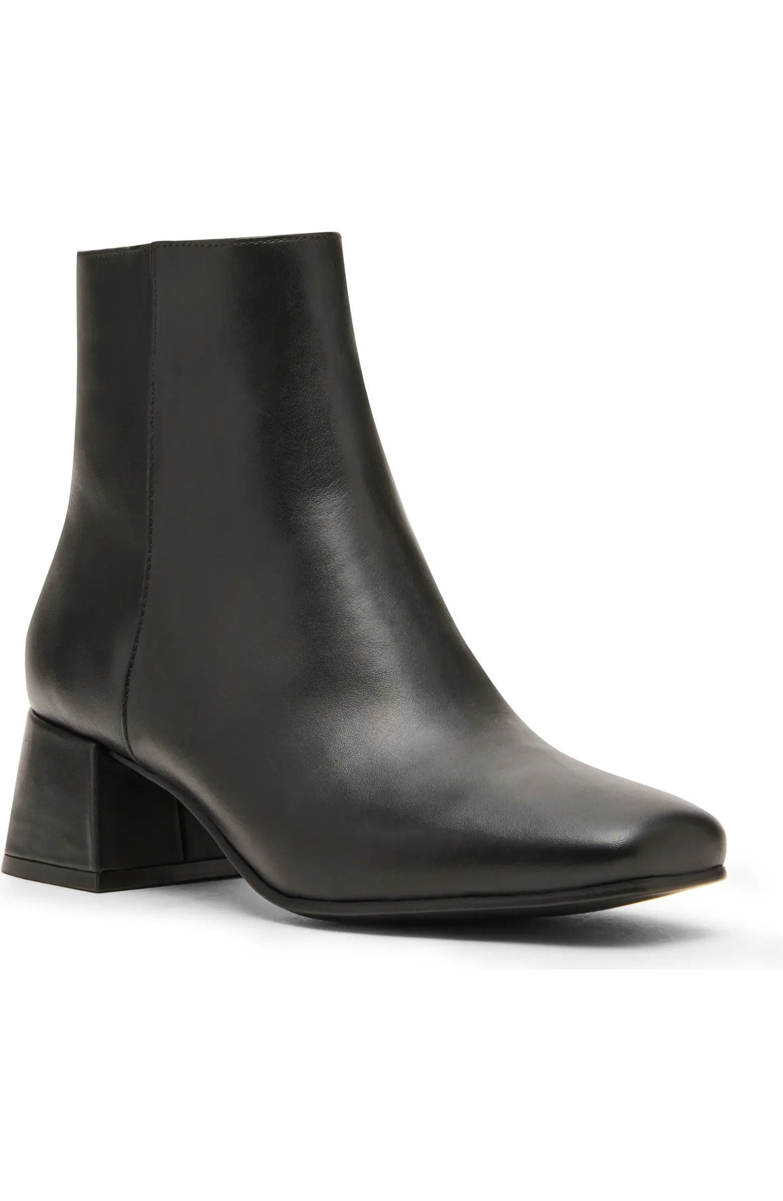 Blondo Lizzy Waterproof Square Toe Block Heel Bootie (Women) | Nordstrom | Nordstrom
