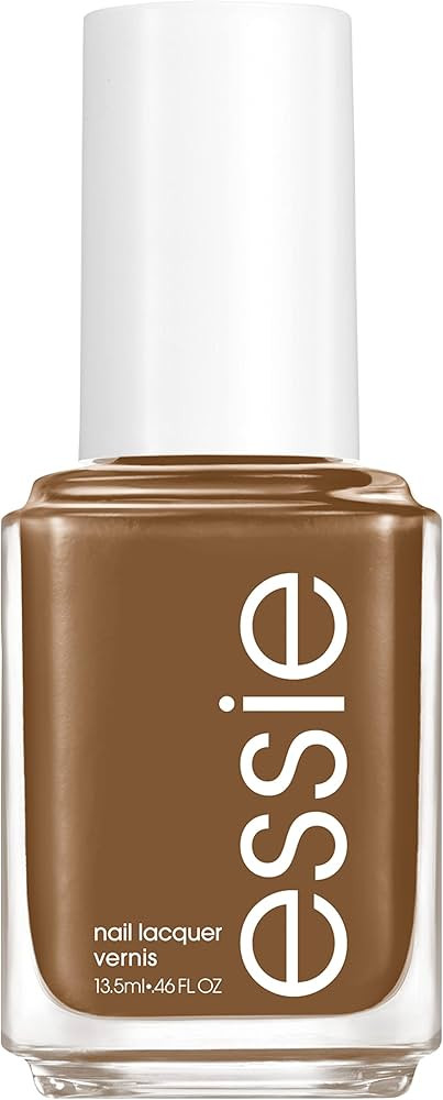 essie vegan nail polish, Off The Grid, fall 2022 collection, warm, mushroom brown | Amazon (US)